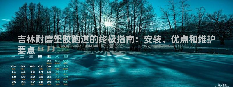 尊龙网址是选访问zd207：吉林耐磨塑胶跑道的终极指南：安装、优点和维护
要点