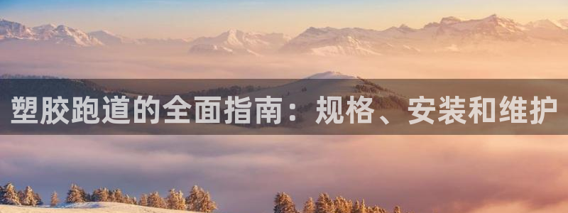 尊龙凯时网站怎么样：塑胶跑道的全面指南：规格、安装和维护