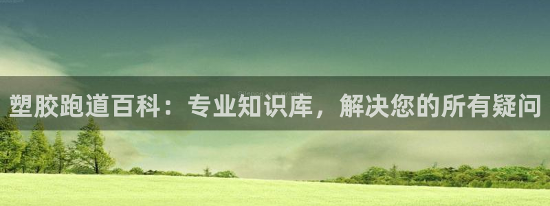 尊龙凯时人生就博官网登录：塑胶跑道百科：专业知识库，