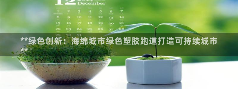 尊龙旗舰app：**绿色创新：海绵城市绿色塑胶跑道打造可持续城市
**
