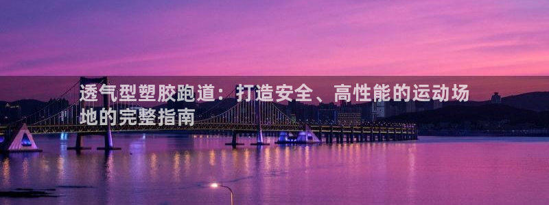 尊龙官网APP下载：透气型塑胶跑道：打造安全、高性能的运动场